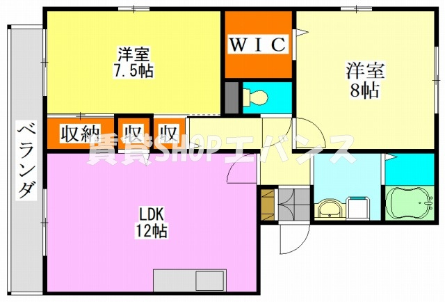 【間取り】 | メゾントゥリバーノ
