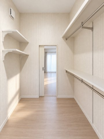 【収納】 | ◆◇麻生区白鳥　中古住宅◇◆ | ◆収納たっぷりの暮らし快適さを追求。生活雑貨や趣味のアイテムも整理しやすく、スッキリと片付けた空間が広がります。美しいデザインと使いやすいアレンジで、お部屋が素敵な生活空間に。（写真は一部AI加工して