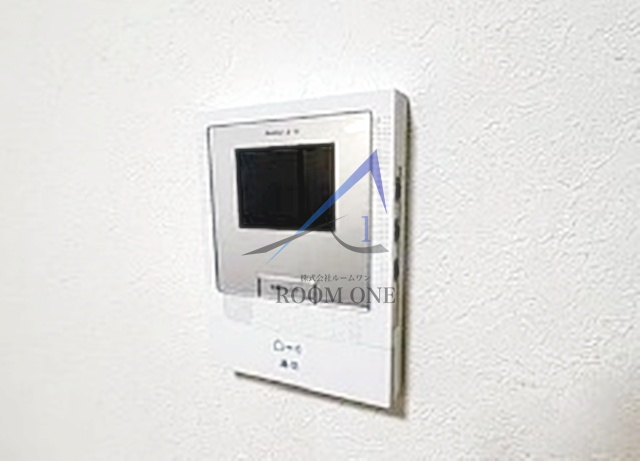 シャトーサンハイムのセキュリティ|モニター付きインターホンです。