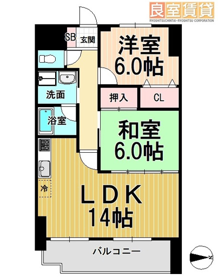 【間取り】 | エスポワール金山