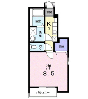 【間取り】 | グリーンコートＢ