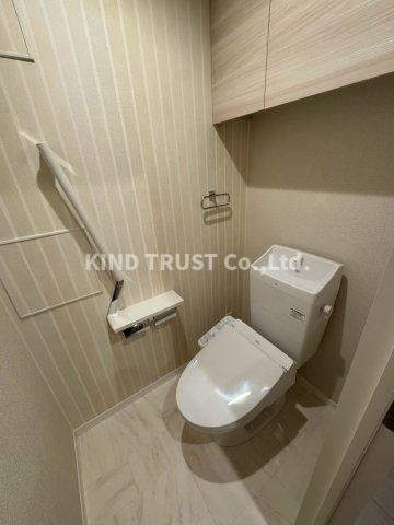 シャーメゾンエラブル梅田北のトイレ|シンプルで使いやすいトイレです