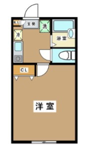 マンション王子の間取り|間取りです。