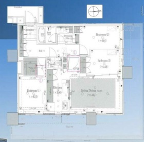 HARUMI FLAG PARK VILLAGE T棟の間取り