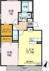 【間取り】 | ラフィーネ野立