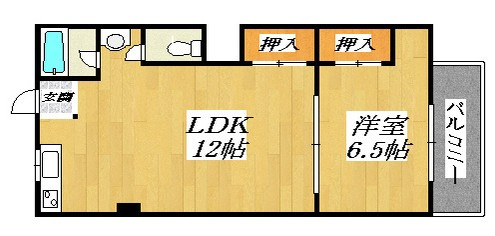 ウエキマンションの間取り