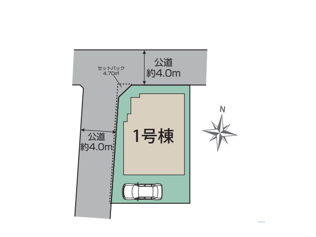 【土地図】 | 陽光台新築戸建 | 駐車のしやすさや庭の広さ、隣家との距離感は図面だけでは分かりません。建物とあわせて現地でご案内しますので、ご希望の日時をお知らせください。※図面と現況が異なる場合は現況優先。