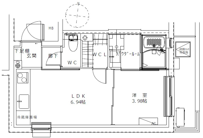 GENOVIA蕨の間取り