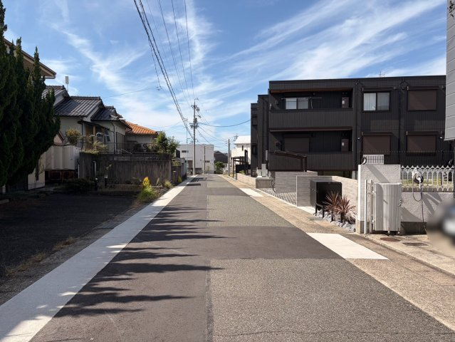 名東区上菅二丁目一棟アパートの外観|前面道路