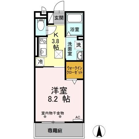サンウィング B棟の間取り