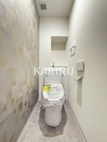 プレサンスＮＥＯ新深江リュミエル のトイレ