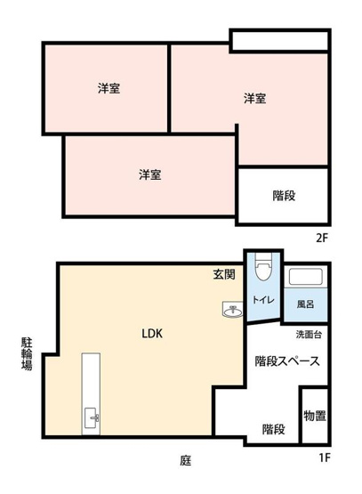 【間取り】 | 前橋市龍蔵寺町の家