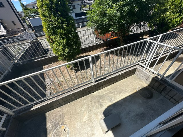 フレグランス汐見台のバルコニー