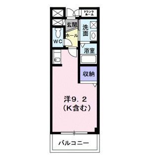 【間取り】 | ツインスターＢ