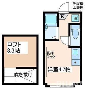 【間取り】 | アーバンプレイス東新宿Ⅱ・Ｃ