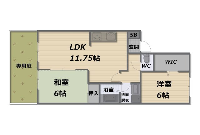 ハイカムール門松A棟