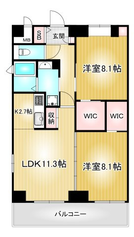 フォルティス今池|名古屋市の賃貸ならMy賃貸の間取り|フォルティス今池