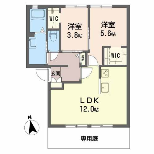 アコーデリア東浜の間取り
