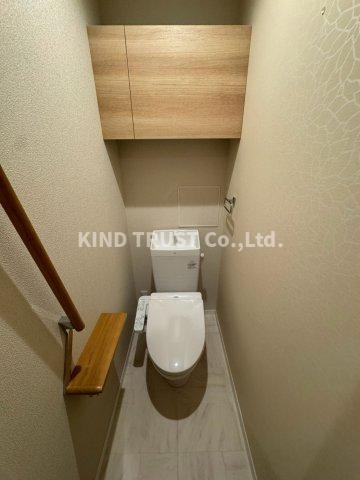 シャーメゾンエラブル梅田北のトイレ|落ち着いたトイレです