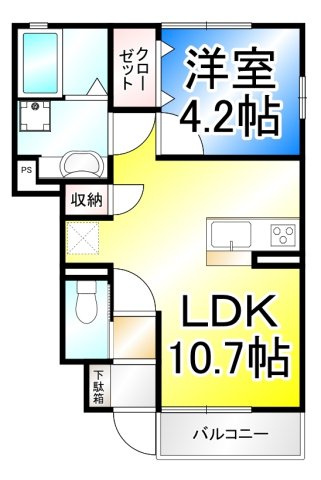 アヴニール・yの間取り