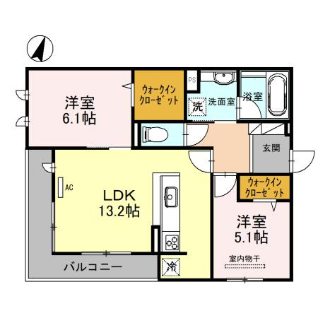【間取り】 | エトワール大山崎