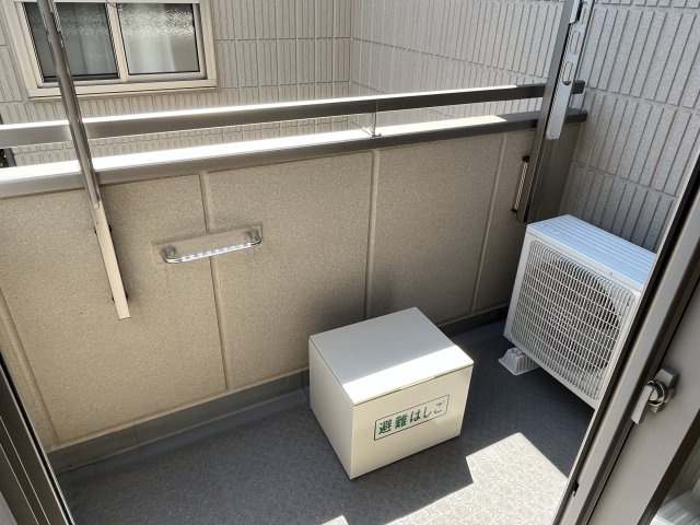 ロサード松庵のバルコニー
