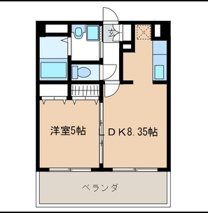 パークフラッツ博多吉塚の間取り|使いやすい間取りです。