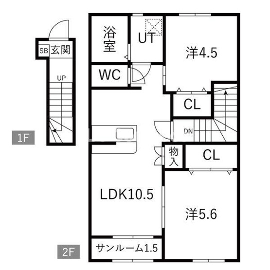 【間取り】 | ジムカーナ