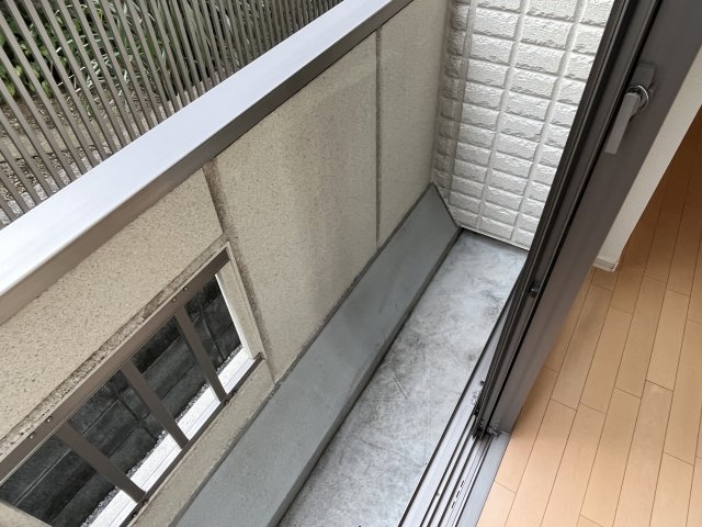 サンブライト若宮のバルコニー