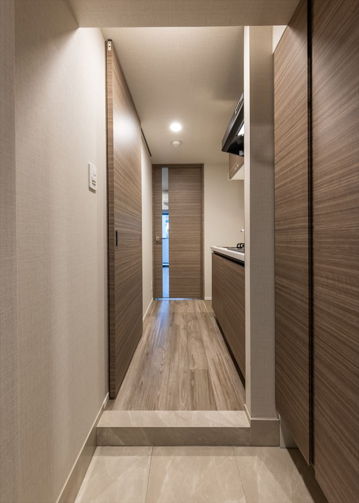 DIPS東十条駅前RESIDENCEの玄関|きれいな玄関です