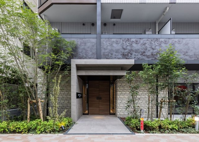 DIPS東十条駅前RESIDENCEのエントランス|ゆとりのあるエントランスです