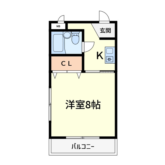【間取り】 | ヨスミ・イーストハイツ