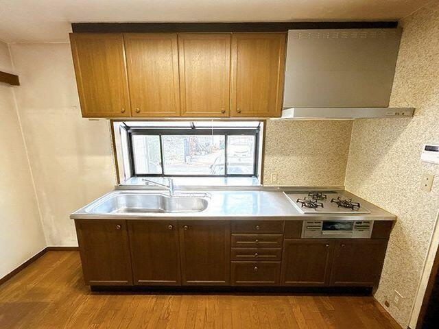 中古戸建て・仲介手数料半額）津島市鹿伏兎町上春日台２－４のキッチン|キッチン　クリーニング済み