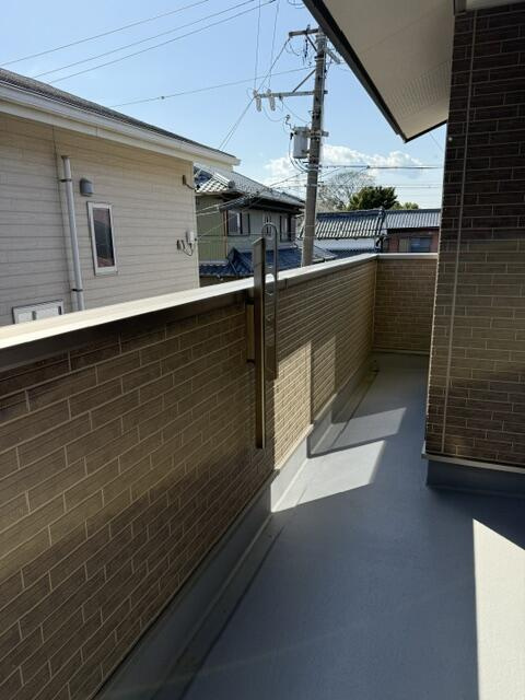 中古戸建て）津島市宇治町中古戸建のバルコニー