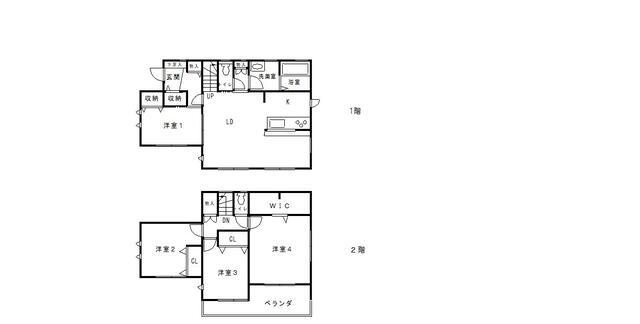 中古戸建て）津島市宇治町中古戸建の間取り