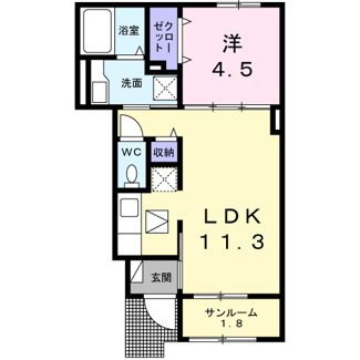【間取り】 | ヒルズⅡ