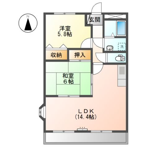 ノースフェザントの間取り