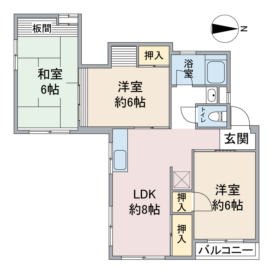 Ｃｈｏｕ　Ｃｈｏｕ一社の間取り