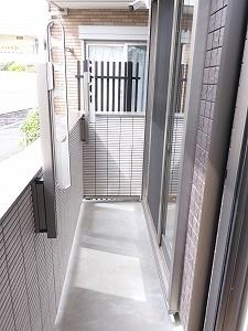 ラシーネ ONE PARK PLACE IIIのバルコニー