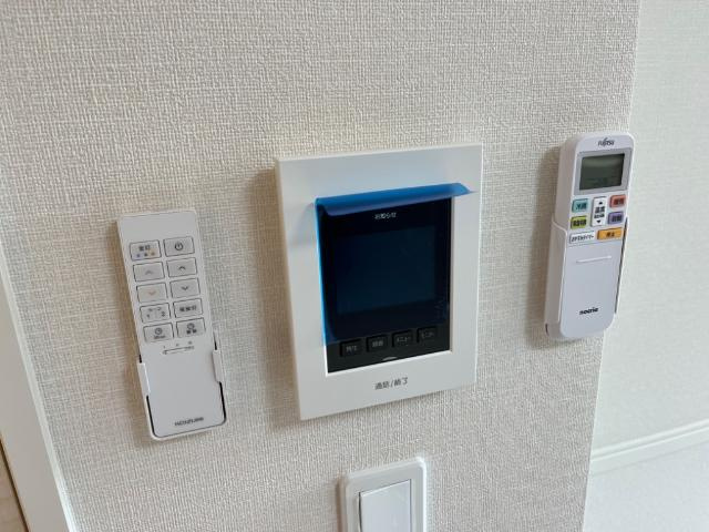 メモリーくすのきの内装|カメラ付インターホン