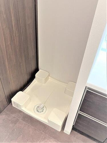 プレサンスロジェ白壁テラスの設備|室内洗濯機置場　内装前　※2024年4月撮影