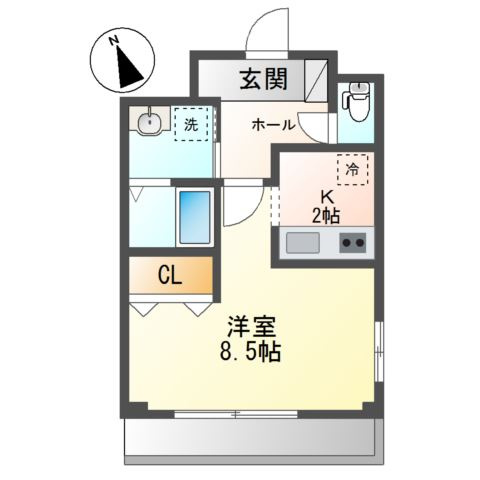 シルク南参道 Ｍ’ｓの間取り