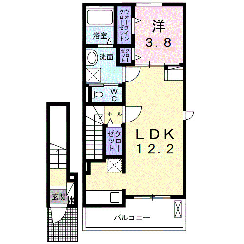 サンテベルの間取り
