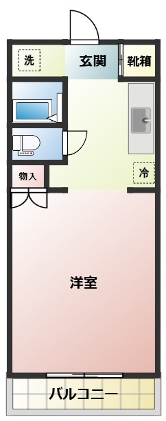 NAGA Ⅱの間取り