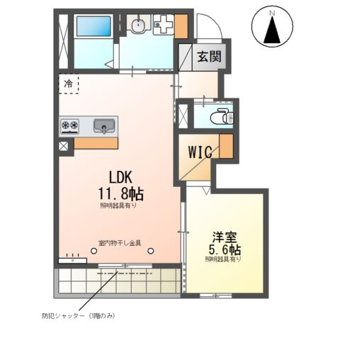 ソレイユの間取り