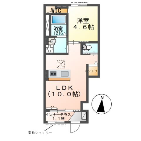 ドミール新鎌ヶ谷の間取り