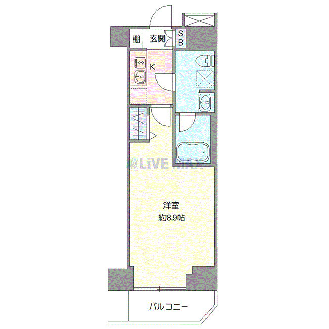 ステージファースト府中の間取り