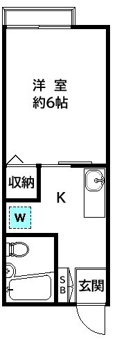 マウント原町の間取り