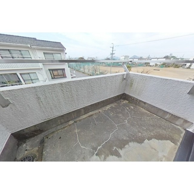 岐阜市市橋１丁目の一戸建てのバルコニー|3階　北東洋室バルコニー