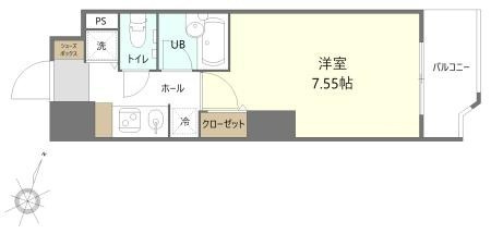 HOPE CITY 秋葉原の間取り
